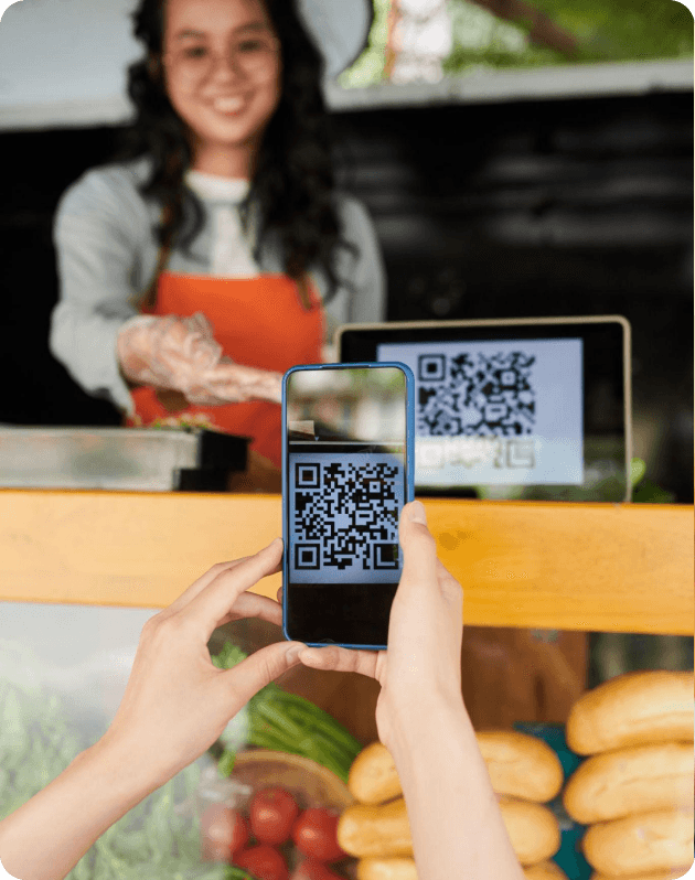 Woman using mobile phone